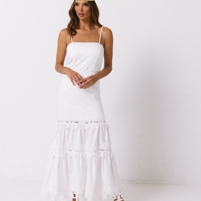 Vestido em algodão Swallow