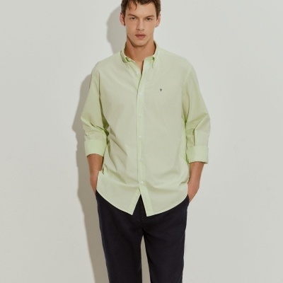 Camisa de algodão regular fit Lion of Porches