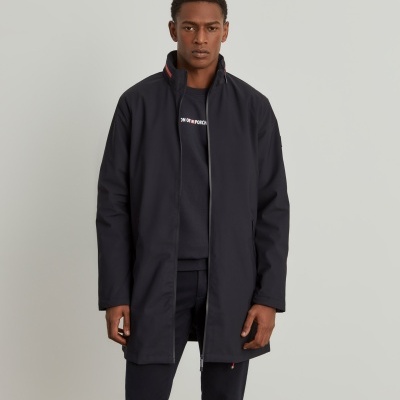 Parka acolchoada com capuz removível Lion Of Porches