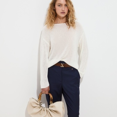 Camisola de malha tricotada Decenio