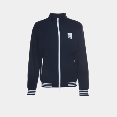 Blusão com gola subida em tecido técnico Lion of Porches