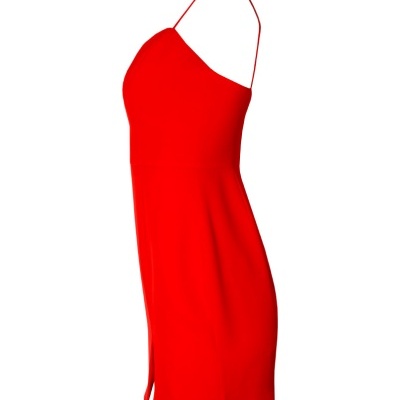 VESTIDO CURTO DECOTE PRONUNCIADO SAHOCO