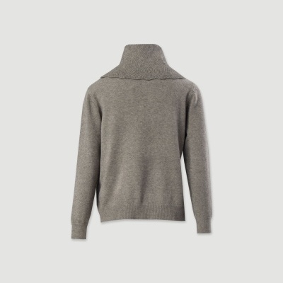 Camisola de malha com gola alta estruturada Ferrache