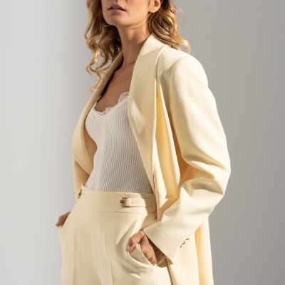 Blazer oversize com botões personalizados Ferrache