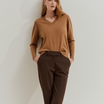 Calças chino clássicas vincadas Lion of Porches