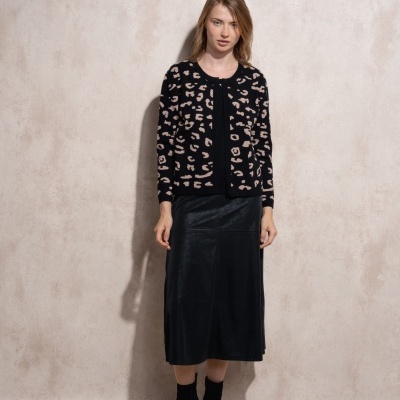 Casaco de malha com jacquard SMF