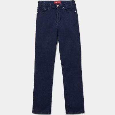 Calças denim perna reta Lion of Porches