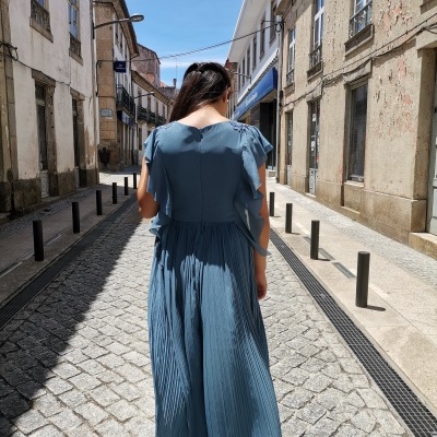 Vestido comprido Ana Sousa