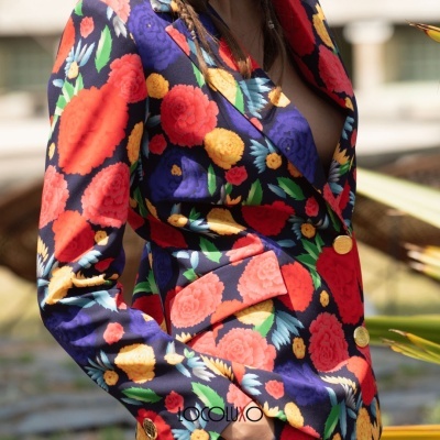 Blazer florido Locoluxo