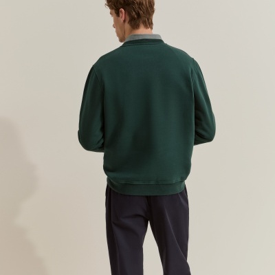 Sweater de algodão com logotipo Lion of Porches