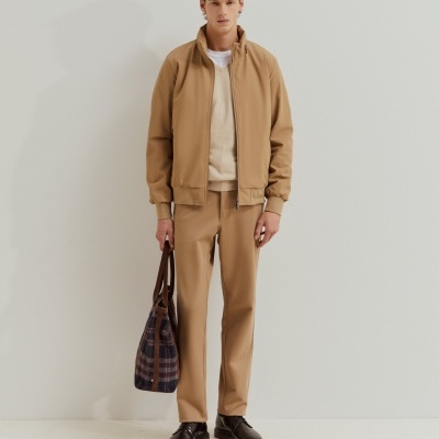 Blusão acolchoado com capuz embutido Lion of Porches