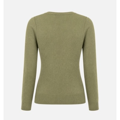 Camisola de malha com detalhe perfurado e logo Scripta