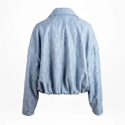 Casaco Bomber em Renda Sahoco