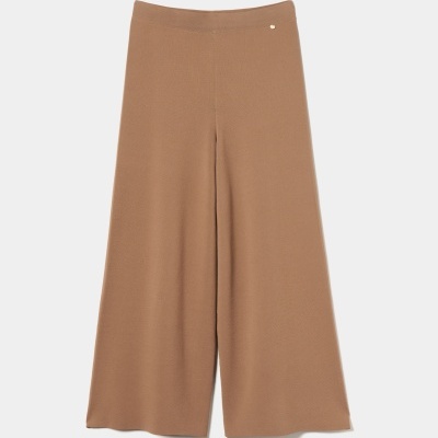 Calças de malha perna larga Lion of Porches