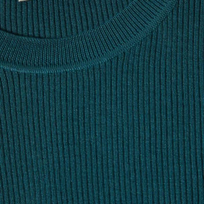 Camisola malha canelada de lã Decenio