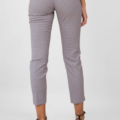 Calças cinto elástico quadrados Ferrache