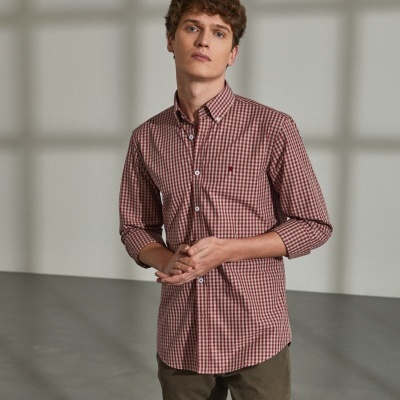 Camisa Slim Fit Lion of Porches