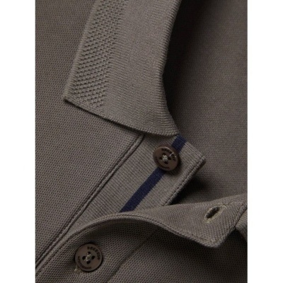 Polo de manga curta em algodão Decenio