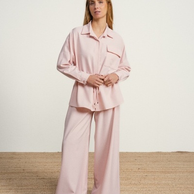 Conjunto calça e camisa cintura elástica SMF