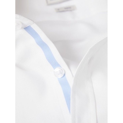 Camisa slim fit em algodão Decenio