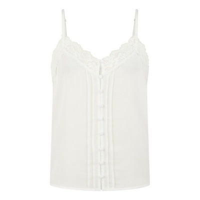 Top básico com alças finas Naf Naf