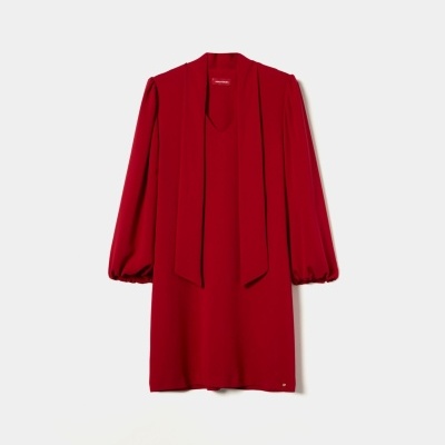 Vestido com decote em V  Lion of Porches