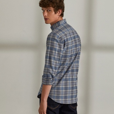 Camisa Slim Fit Lion of Porches