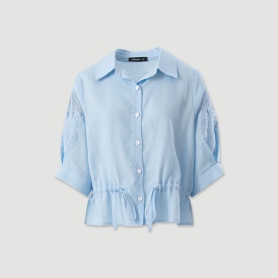 Blusa com bordado inglês Ferrache