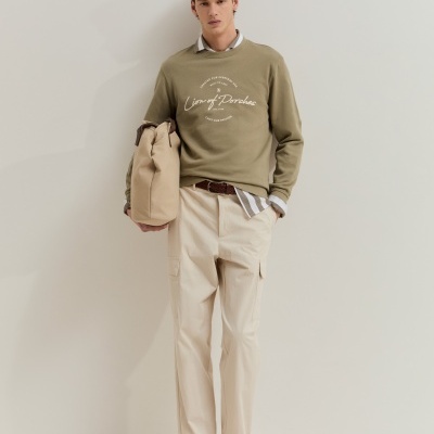 Sweatshirt em algodão Lion of Porches