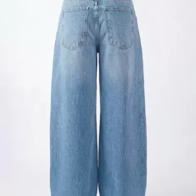 Calças Denim com Brilhantes Sahoco