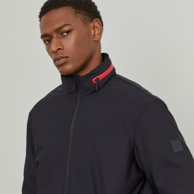 Parka acolchoada com capuz removível Lion Of Porches