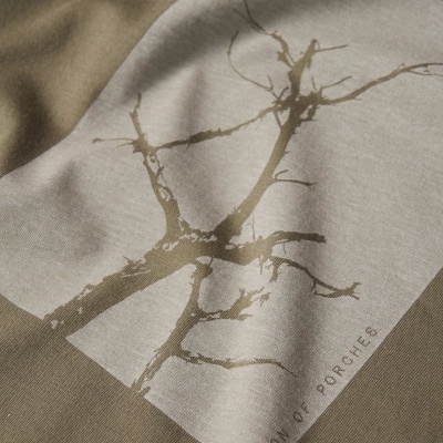 T-shirt de manga curta em algodão Lion of Porches