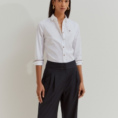 Camisa clássica de algodão Lion of Porches