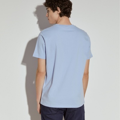 T-shirt manga curta em algodão Lion of Porches