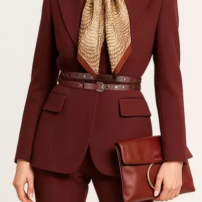 Blazer Estruturado com Cinto Sahoco