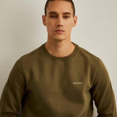 Sweater decote redondo Lion of Porches