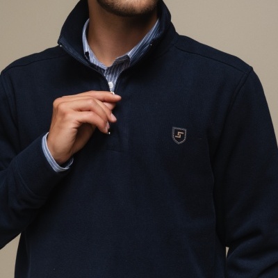 Polo em malha de algodão SMF