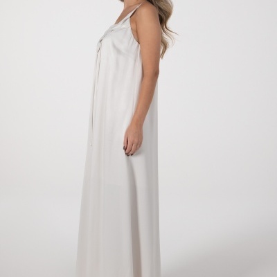 VESTIDO FLUÍDO ACETINADO ANA SOUSA