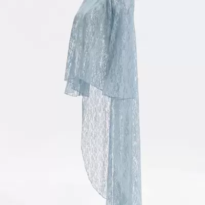 Túnica Semitransparente de Renda Sahoco