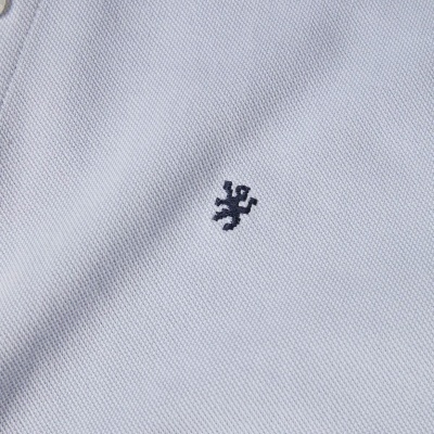 Polo de manga curta em algodão Lion of Porches