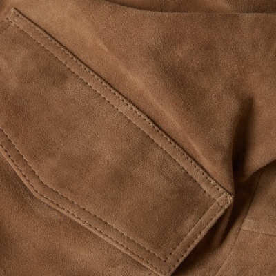 Blusão em camurça Lion of Porches