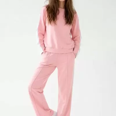 Sweatshirt com Efeito Camisa nas Mangas Sahoco