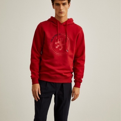 Sweater com capuz Lion of Porches