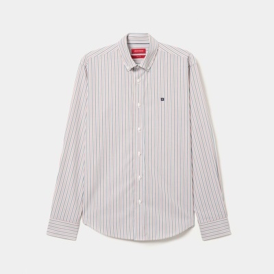 Camisa regular fit às riscas Lion Of Porches