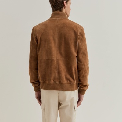 Blusão em camurça Lion of Porches