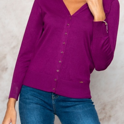 Casaco básico de malha Ferrache