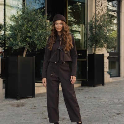Calça estilo ballon Swallow