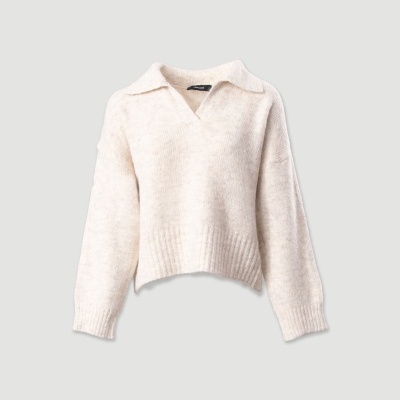 Polo de malha com lã Ferrache