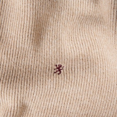 Camisola em malha texturada com carcela Lion of Porches