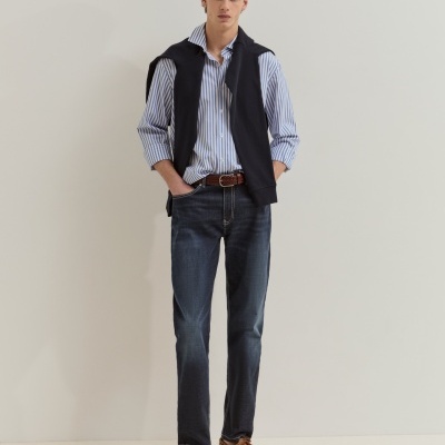 Calças de ganga regular fit Lion of Porches